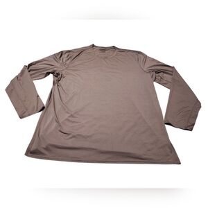 Men's XXL Patagonia Gray Daily Capilene Baselayer Crewneck Long-Sleeved Shirt